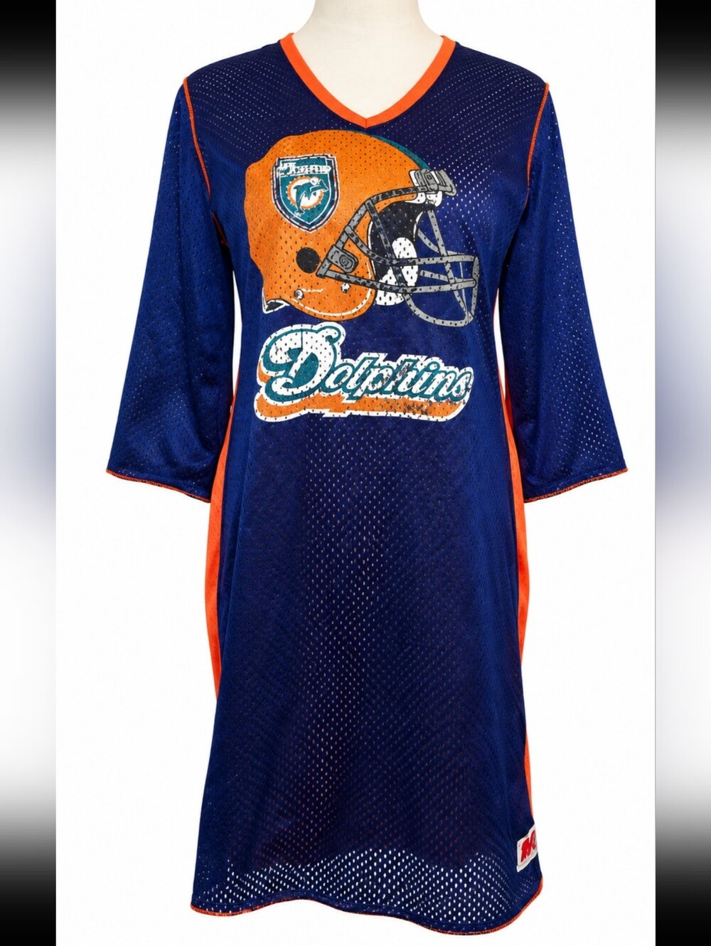 Vintage NFL Miami Dolphins Jersey Dress XL - Picture 1 of 10